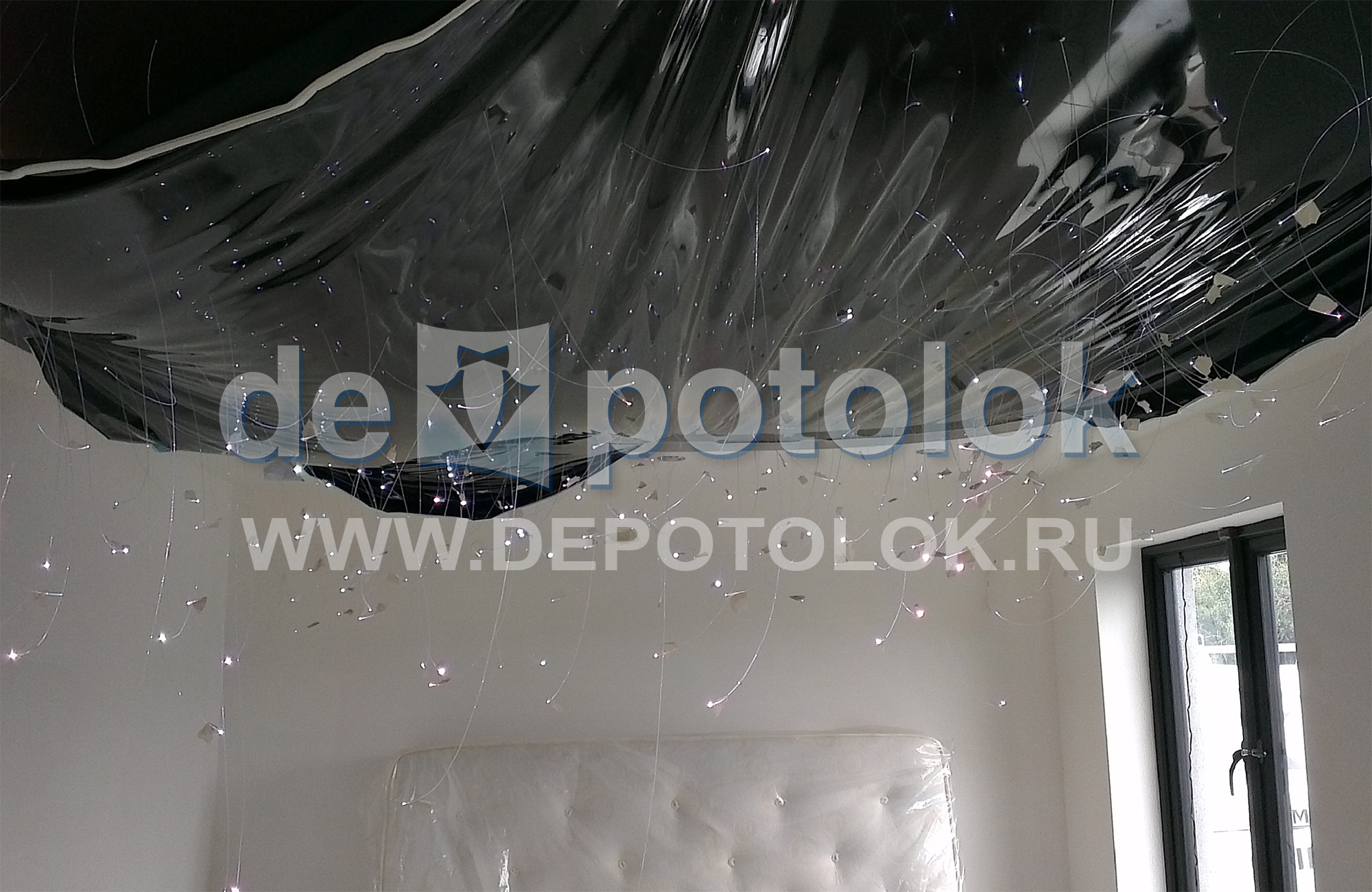 Натяжной потолок «Звездное небо» стоимость